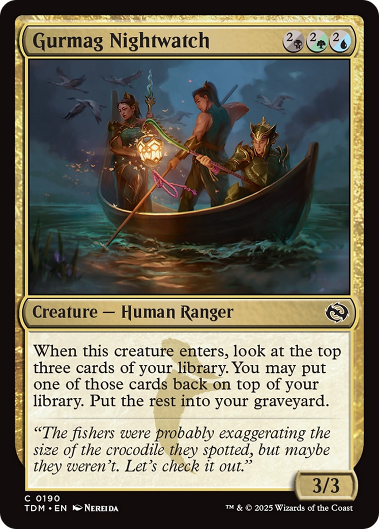 Gurmag Nightwatch [Tarkir: Dragonstorm] | Chromatic Games