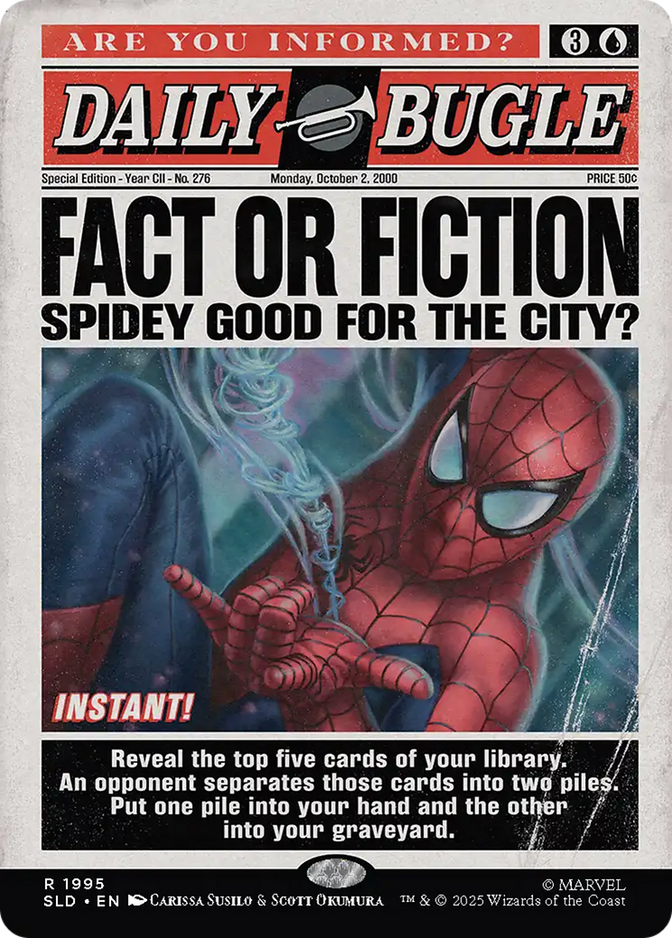 Fact or Fiction (1995) (Rainbow Foil) [Secret Lair Drop Series] | Chromatic Games