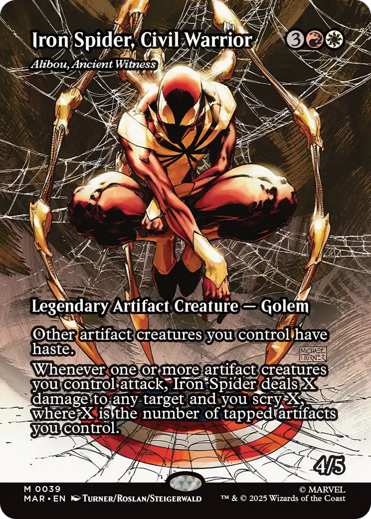 Iron Spider, Civil Warrior - Alibou, Ancient Witness [Marvel's Spider-Man: Eternal-Legal] | Chromatic Games
