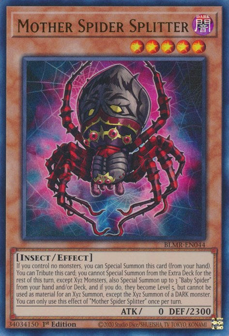 Mother Spider Splitter [BLMR-EN044] Ultra Rare | Chromatic Games