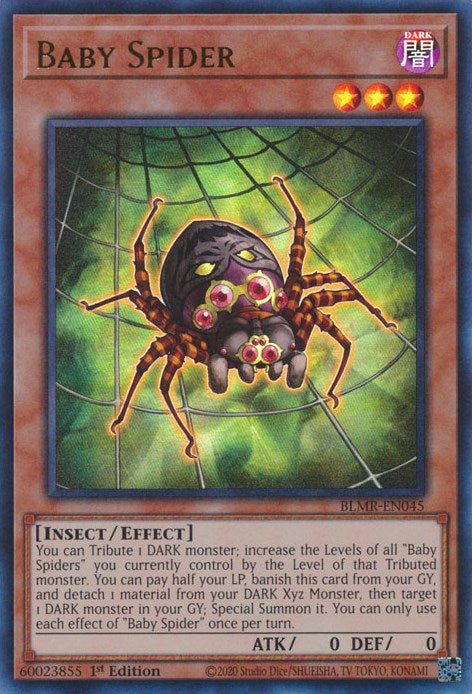 Baby Spider [BLMR-EN045] Ultra Rare | Chromatic Games