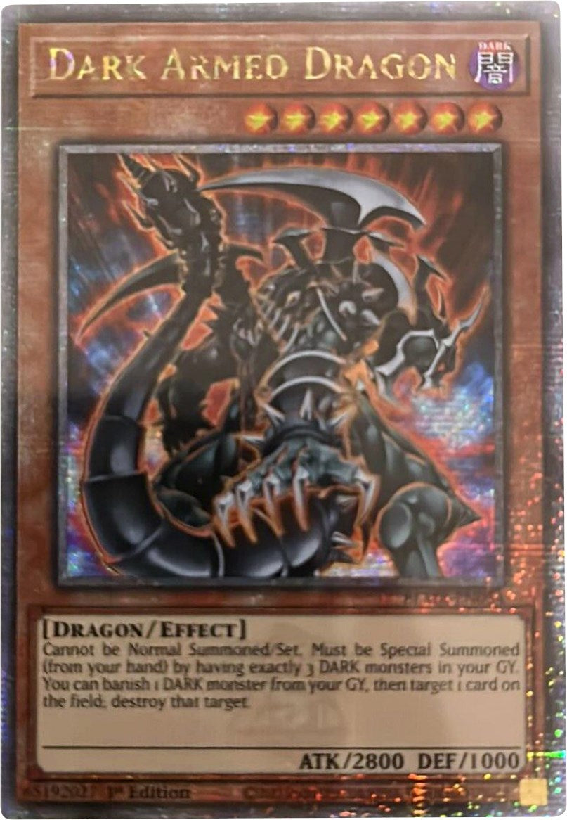 Dark Armed Dragon [BLMR-EN054] Quarter Century Secret Rare | Chromatic Games