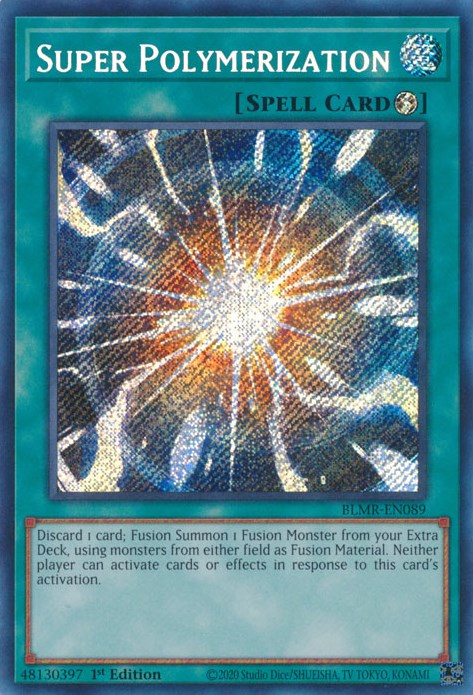 Super Polymerization [BLMR-EN089] Secret Rare | Chromatic Games