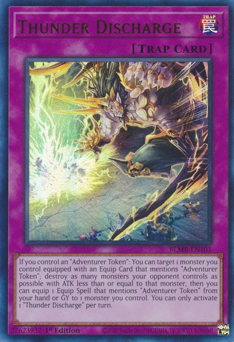 Thunder Discharge [BLMR-EN101] Ultra Rare | Chromatic Games