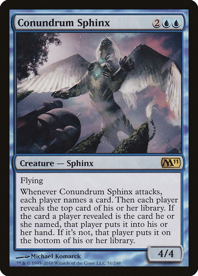Conundrum Sphinx 51/249 (Magic 2011 (M11))  | Chromatic Games