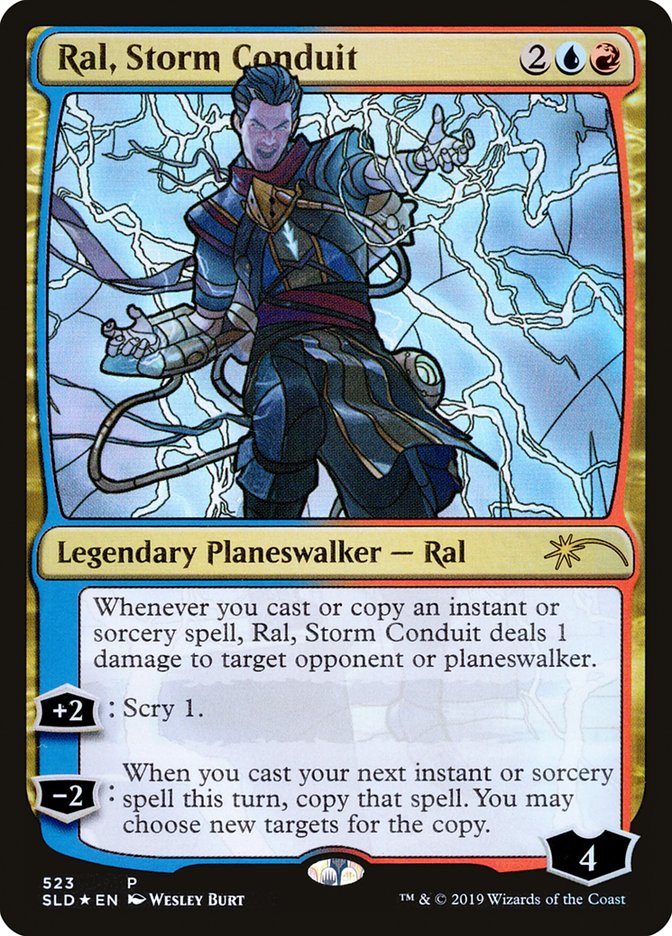 Ral, Storm Conduit (Stained Glass) [Secret Lair Drop Promos] | Chromatic Games