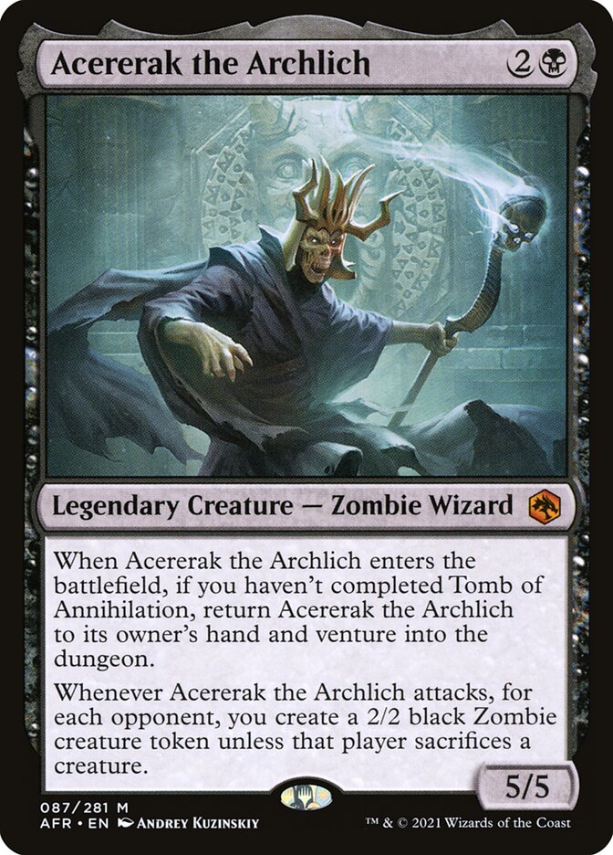 Acererak the Archlich 87 (Adventures in the Forgotten Realms)  | Chromatic Games