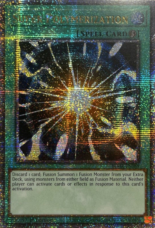 Super Polymerization [BLMR-EN089] Quarter Century Secret Rare | Chromatic Games