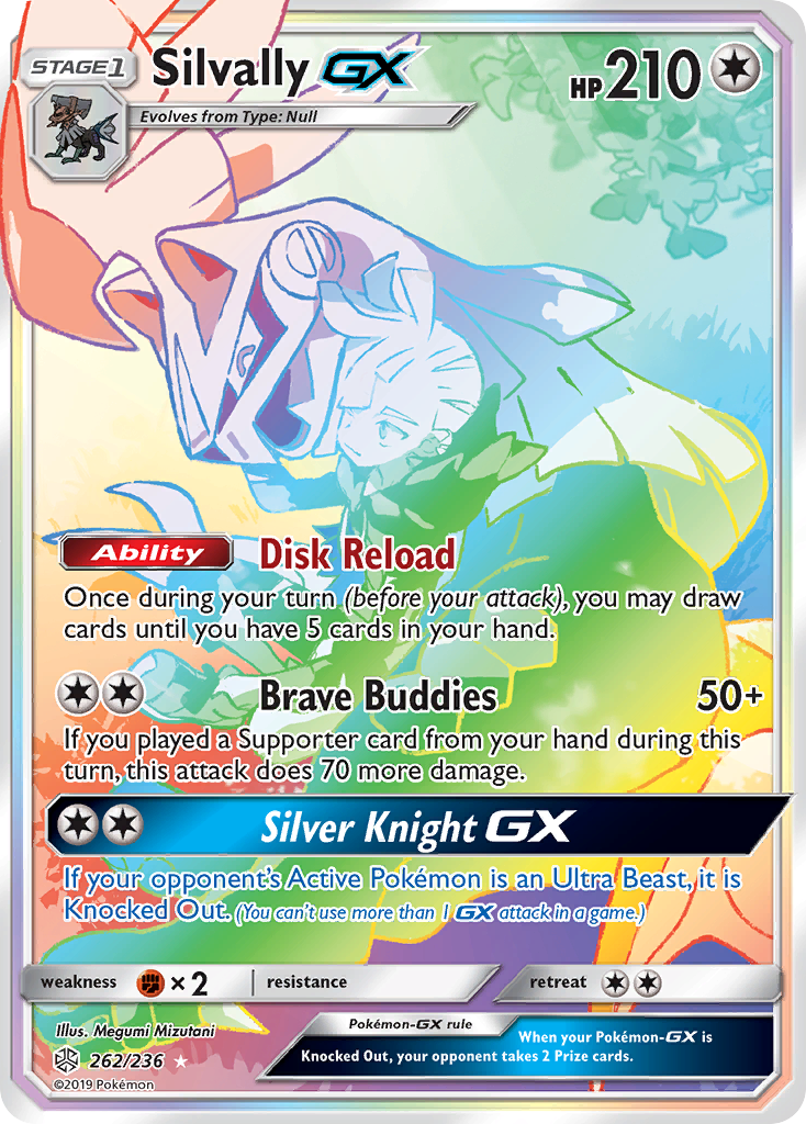 Silvally GX (262/236) [Sun & Moon: Cosmic Eclipse] | Chromatic Games