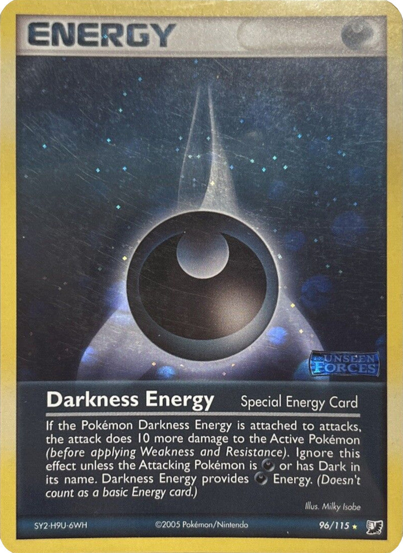 Darkness Energy (96/115) (Stamped) [EX: Unseen Forces] | Chromatic Games