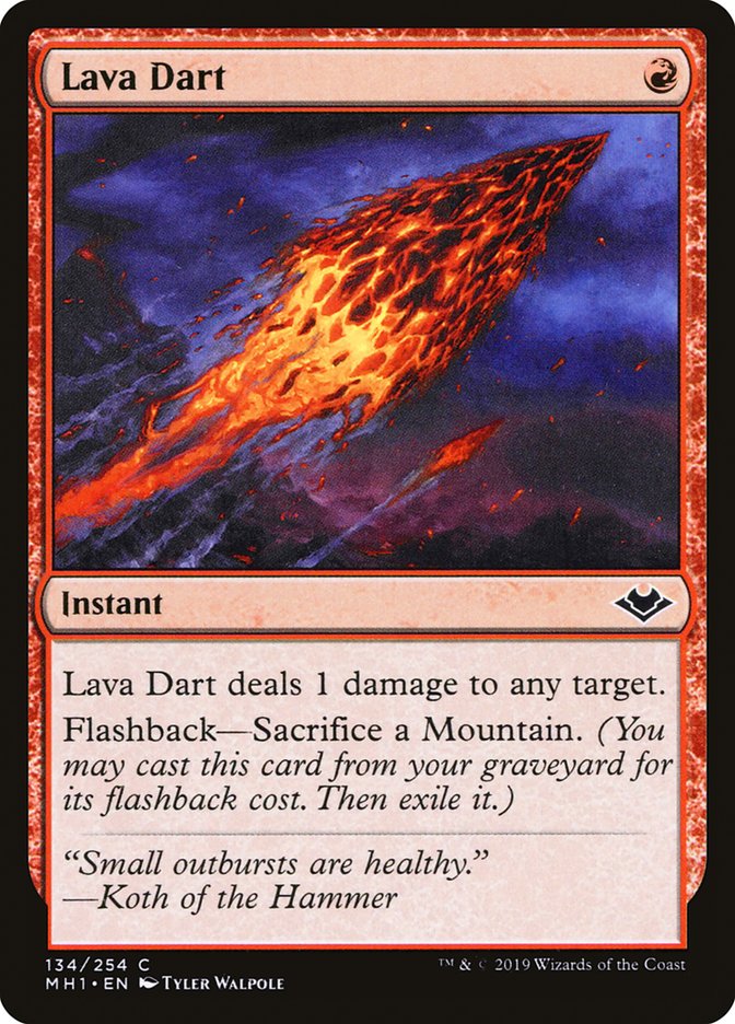 Lava Dart [Modern Horizons] | Chromatic Games