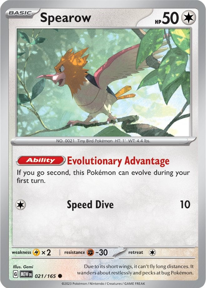Spearow (021/165) [Scarlet & Violet 151] | Chromatic Games