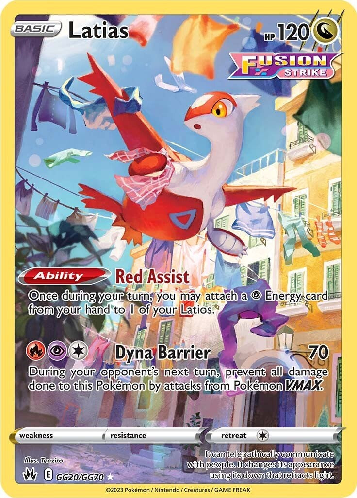 Latias (GG20/GG70) [Sword & Shield: Crown Zenith] | Chromatic Games