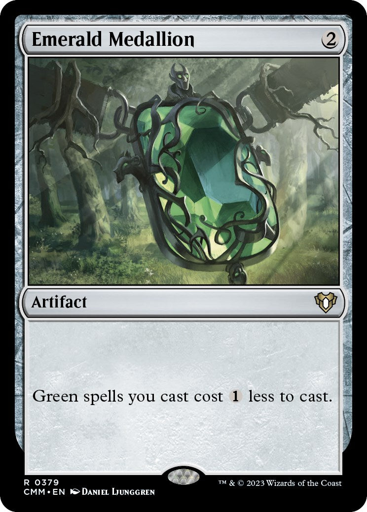 Emerald Medallion [Commander Masters] | Chromatic Games