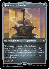 Hammer of Nazahn (Foil Etched) [Commander Masters] | Chromatic Games