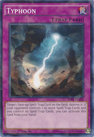 Typhoon [BP03-EN235] Shatterfoil Rare | Chromatic Games