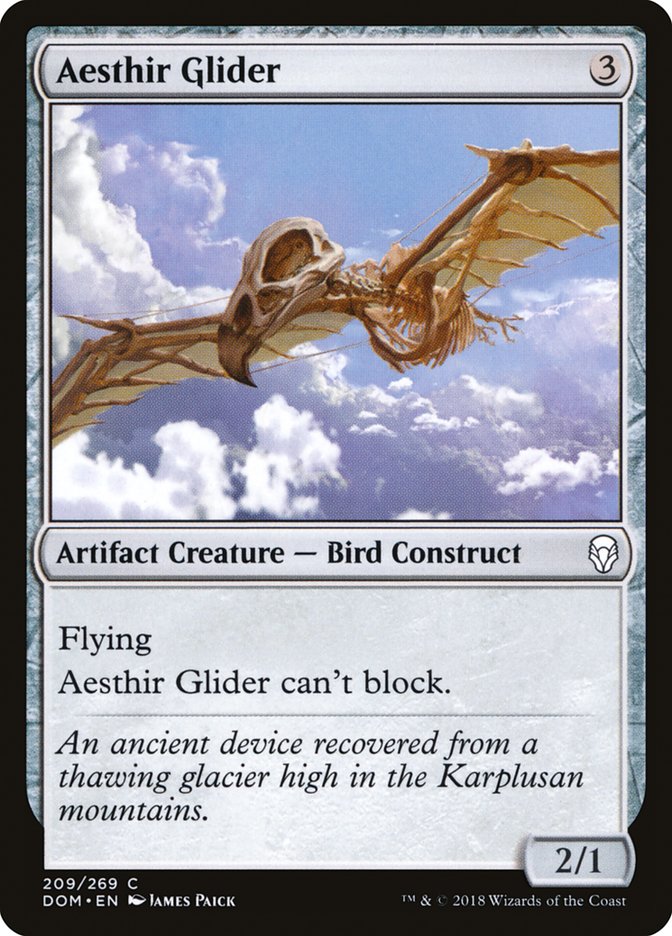 Aesthir Glider 209/269 (Dominaria)  | Chromatic Games