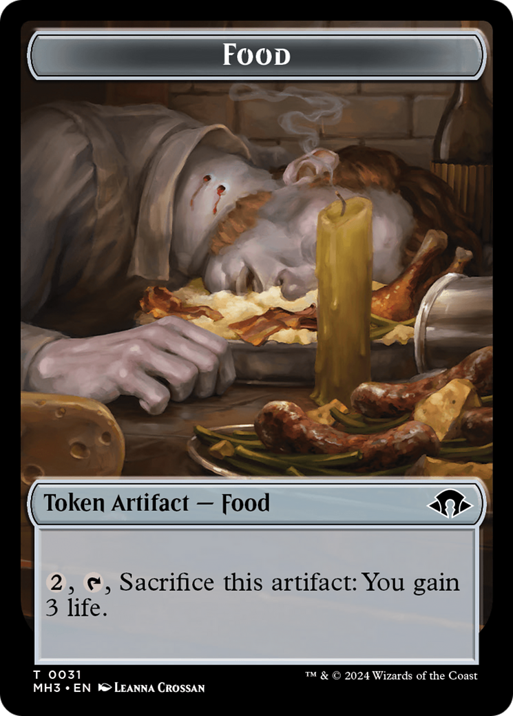 Eldrazi Spawn // Food Double-Sided Token [Modern Horizons 3 Tokens] | Chromatic Games