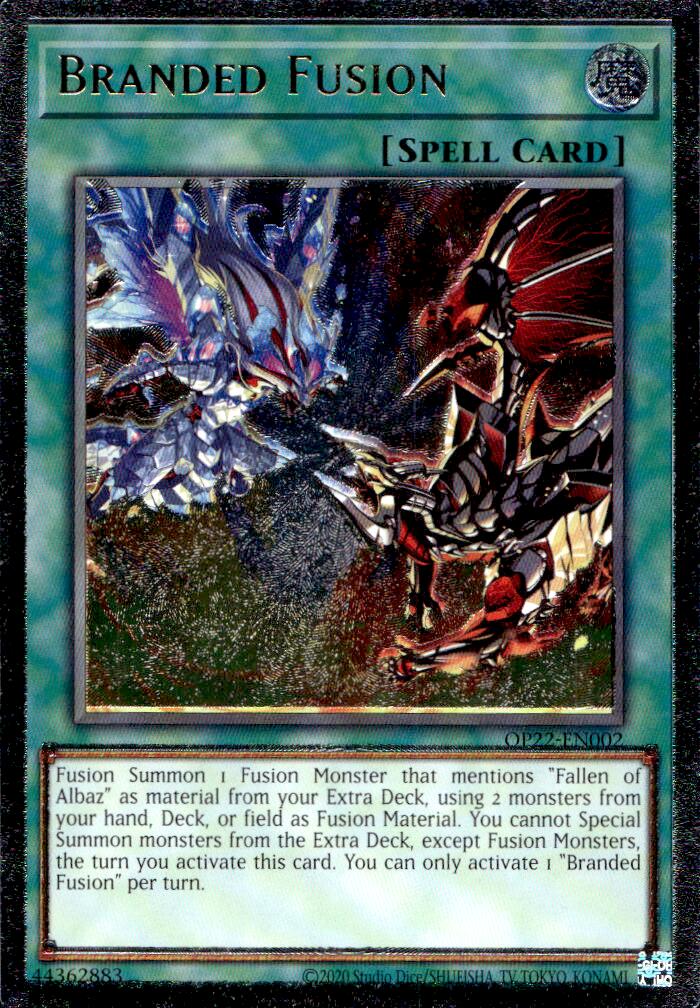 Branded Fusion [OP22-EN002] Ultimate Rare | Chromatic Games