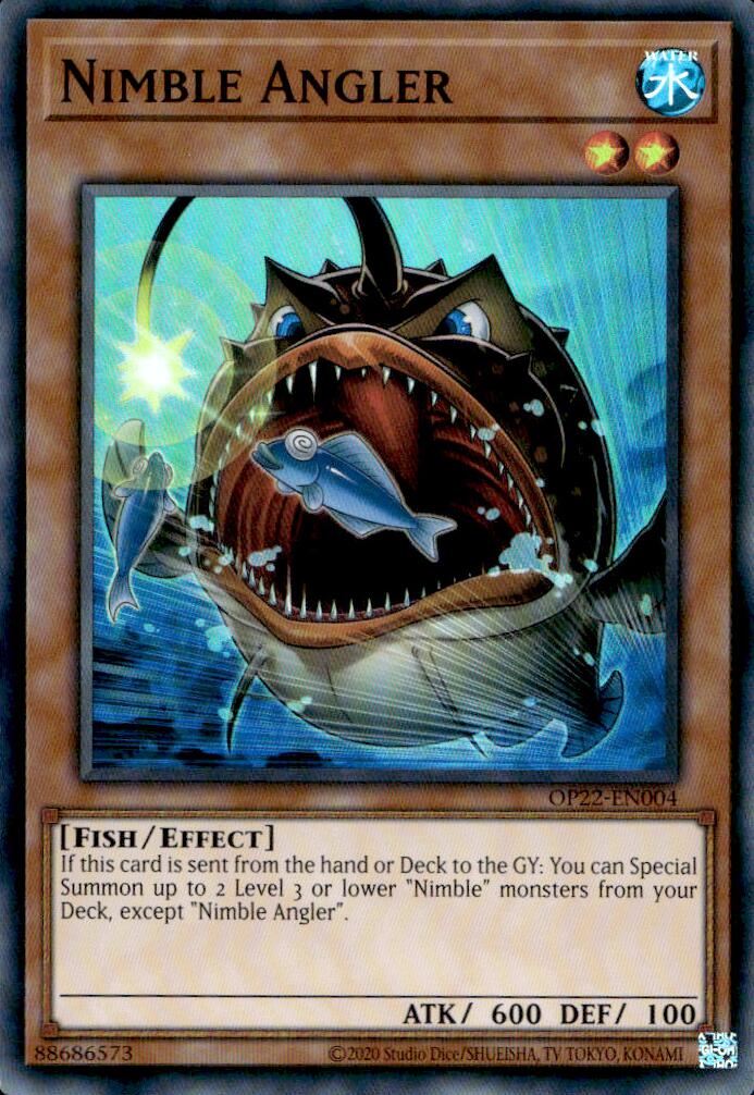 Nimble Angler [OP22-EN004] Super Rare | Chromatic Games