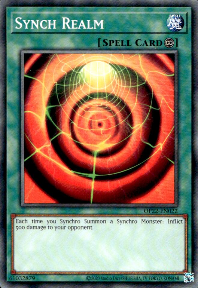 Synch Realm [OP22-EN022] Common | Chromatic Games