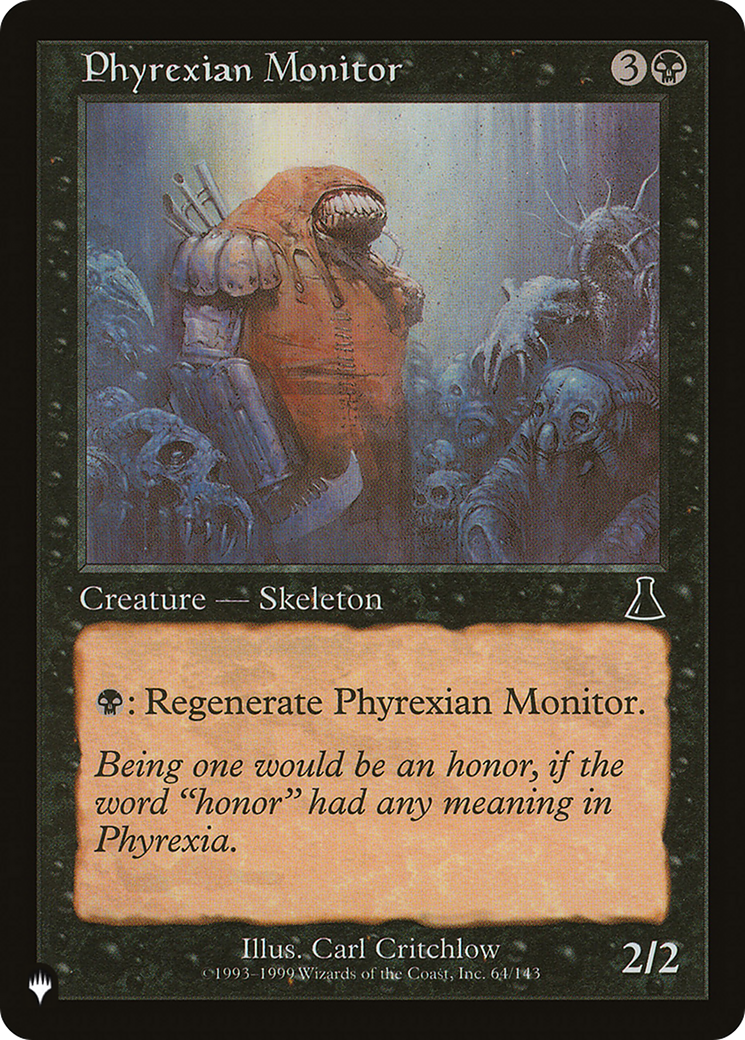 Phyrexian Monitor [The List] | Chromatic Games