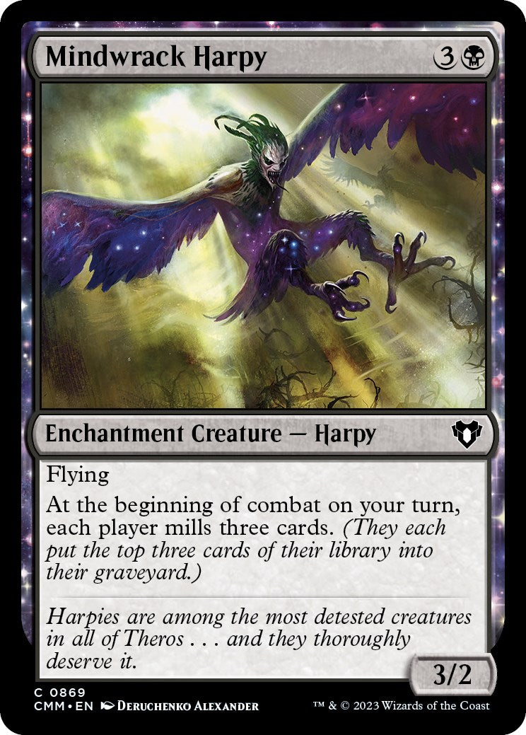 Mindwrack Harpy [Commander Masters] | Chromatic Games