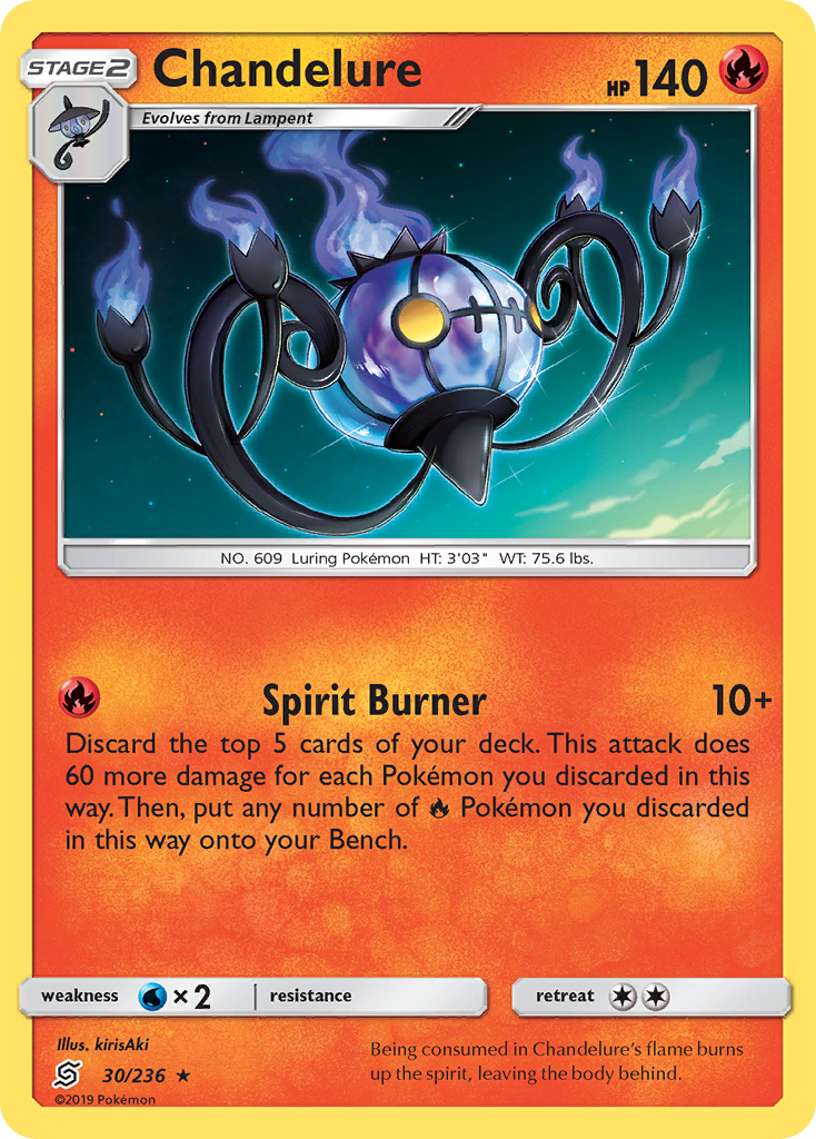 Chandelure (30/236) [Sun & Moon: Unified Minds] | Chromatic Games