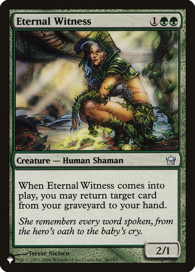 Eternal Witness [The List] | Chromatic Games