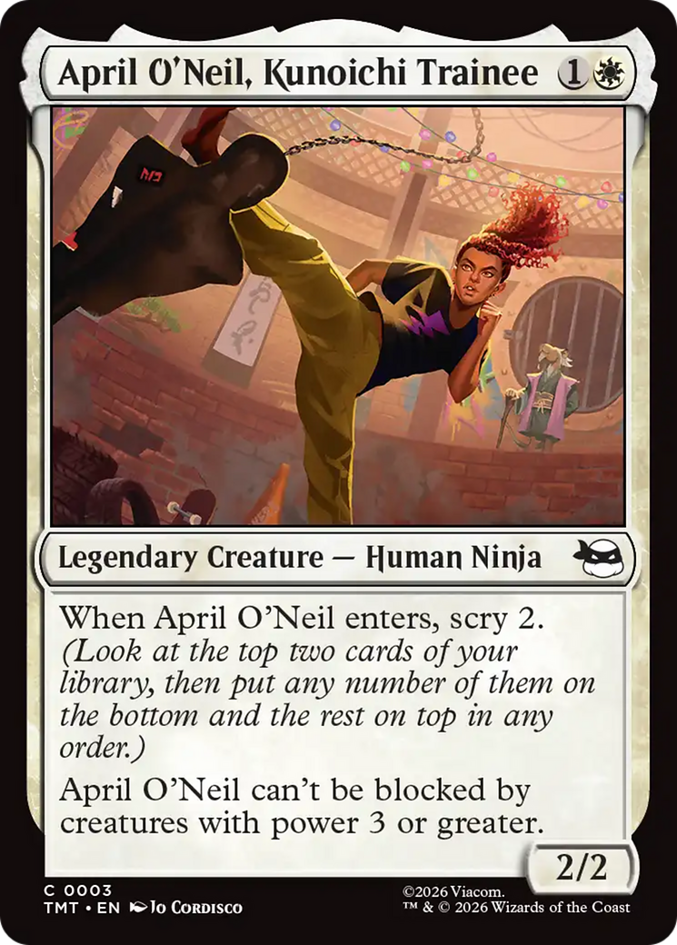 April O'Neil, Kunoichi Trainee [Teenage Mutant Ninja Turtles] | Chromatic Games