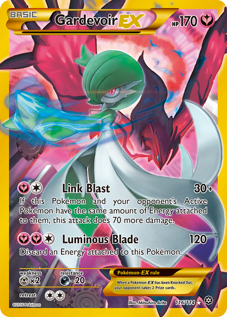 Gardevoir EX (116/114) [XY: Steam Siege] | Chromatic Games