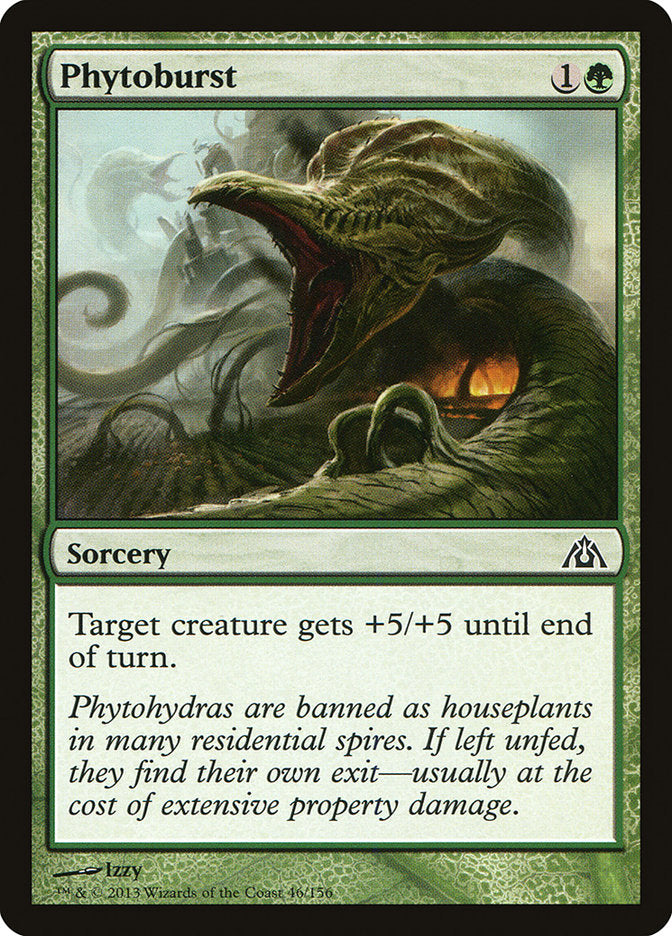 Phytoburst 46/156 (Dragon's Maze)  | Chromatic Games