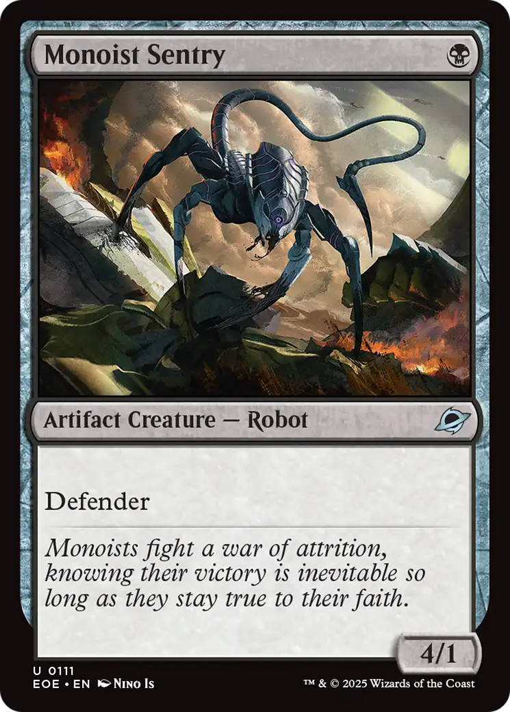 Monoist Sentry [Edge of Eternities] | Chromatic Games