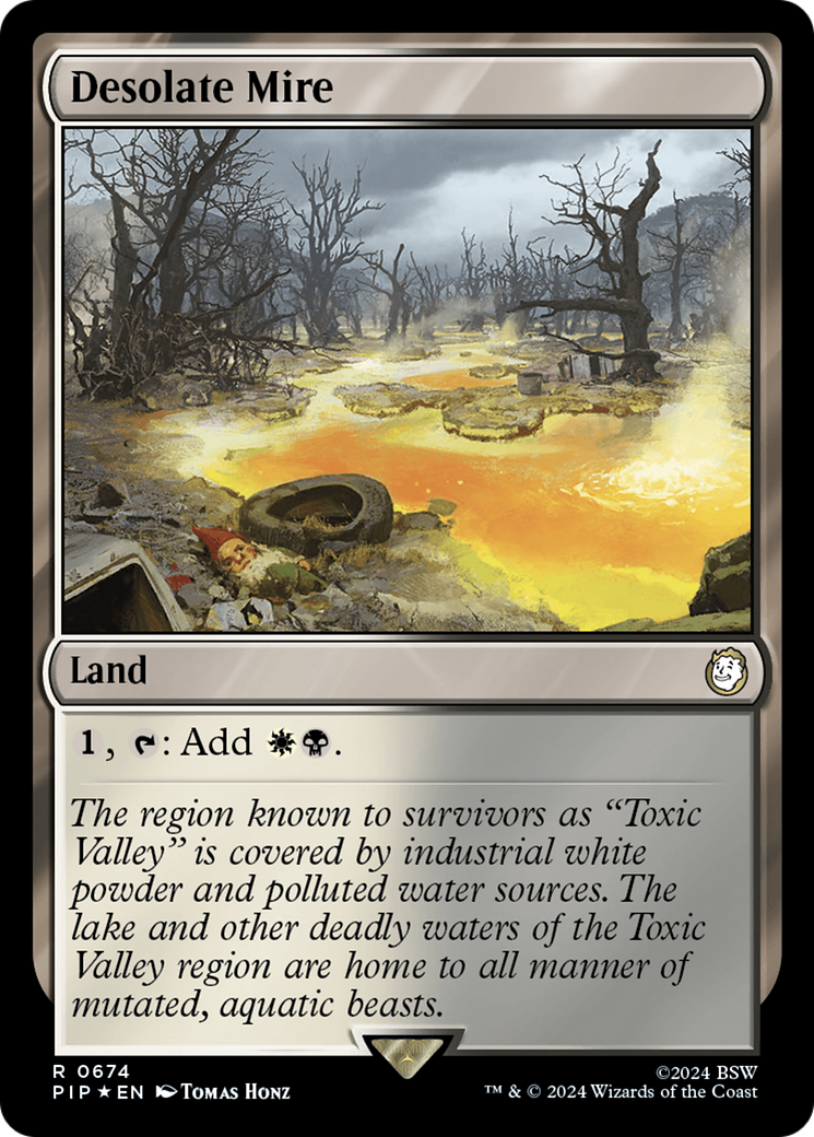 Desolate Mire (Surge Foil) [Fallout] | Chromatic Games