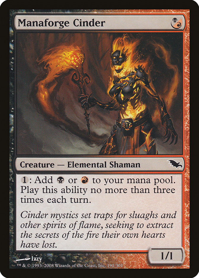 Manaforge Cinder 191/301 (Shadowmoor)  | Chromatic Games