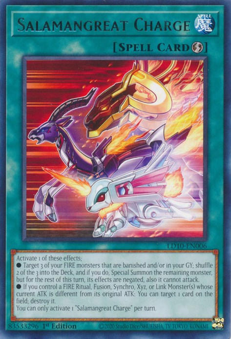 Salamangreat Charge [LD10-EN006] Rare | Chromatic Games