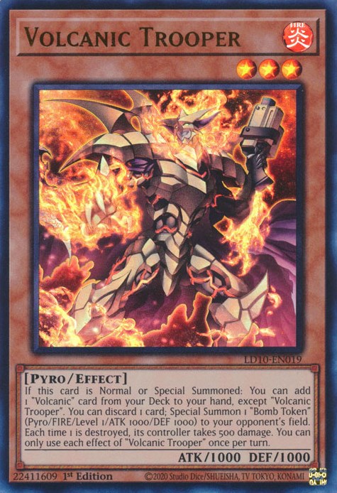 Volcanic Trooper [LD10-EN019] Ultra Rare | Chromatic Games