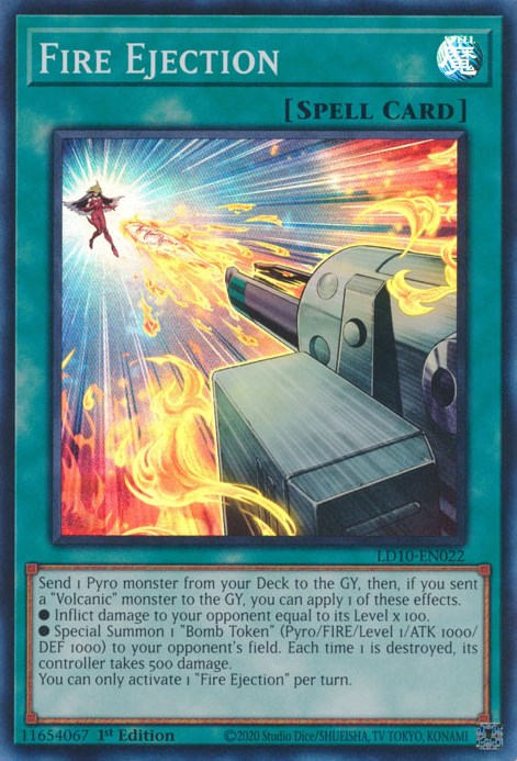 Fire Ejection [LD10-EN022] Super Rare | Chromatic Games