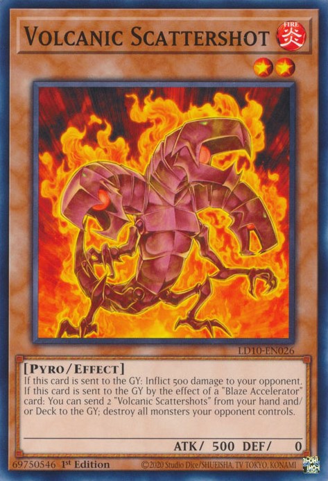 Volcanic Scattershot [LD10-EN026] Common | Chromatic Games