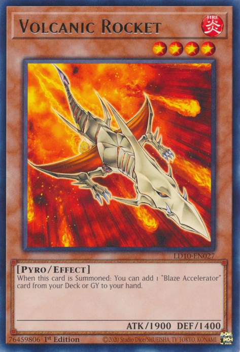 Volcanic Rocket [LD10-EN027] Rare | Chromatic Games