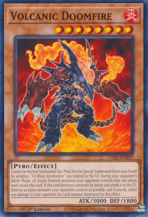 Volcanic Doomfire [LD10-EN029] Common | Chromatic Games
