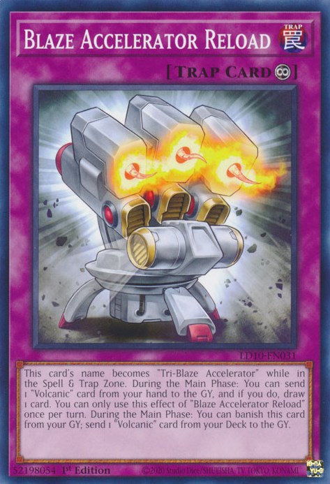 Blaze Accelerator Reload [LD10-EN031] Common | Chromatic Games