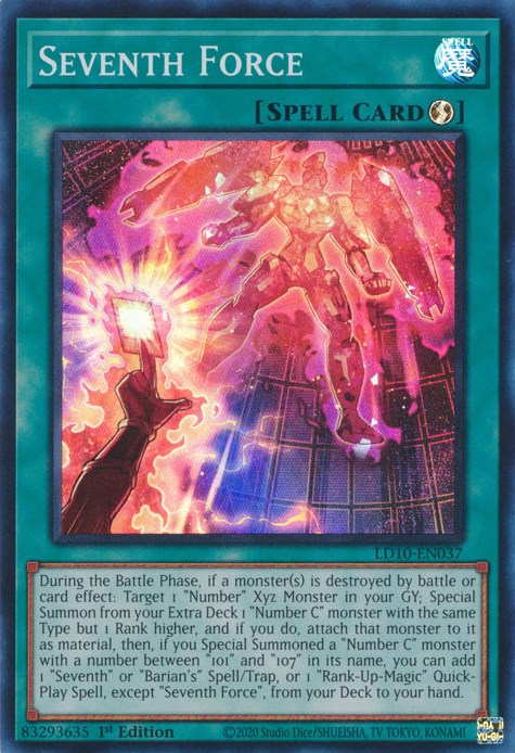 Seventh Force [LD10-EN037] Super Rare | Chromatic Games