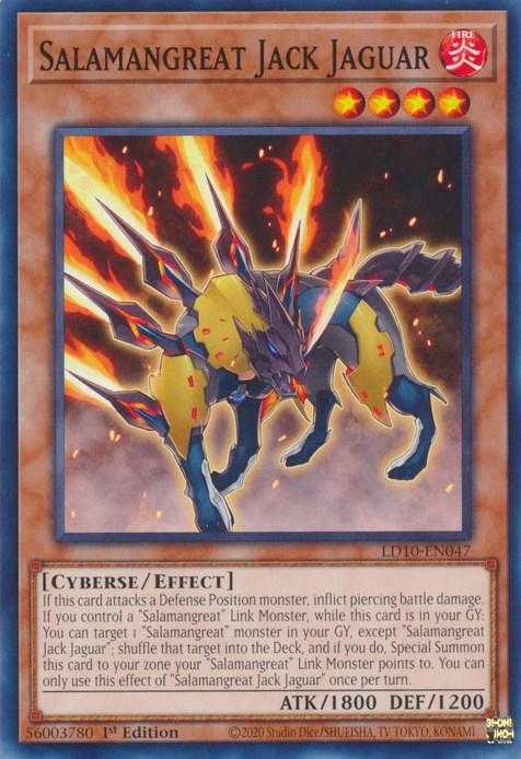 Salamangreat Jack Jaguar [LD10-EN047] Common | Chromatic Games