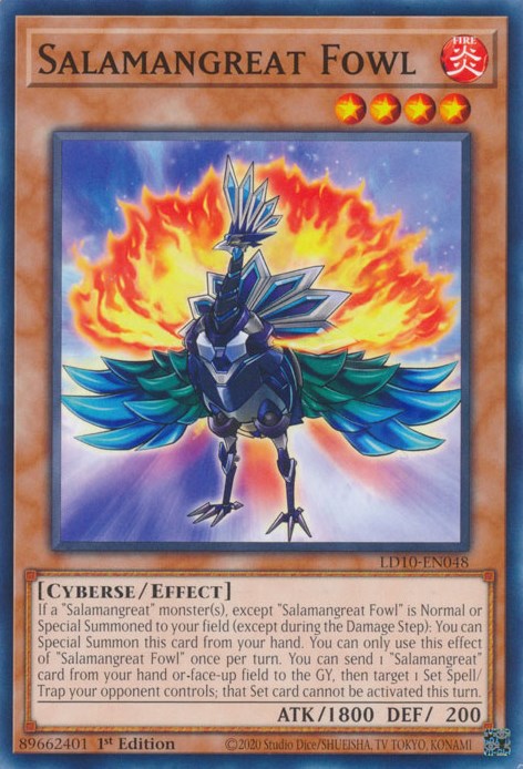 Salamangreat Fowl [LD10-EN048] Common | Chromatic Games
