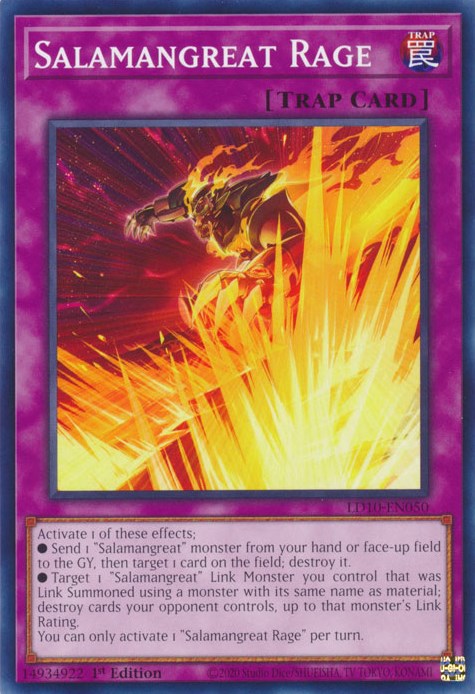 Salamangreat Rage [LD10-EN050] Common | Chromatic Games