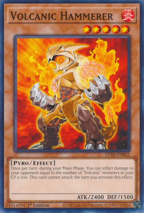 Volcanic Hammerer [LD10-EN052] Common | Chromatic Games