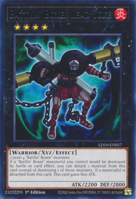 Battlin' Boxer Lead Yoke [LD10-EN057] Rare | Chromatic Games