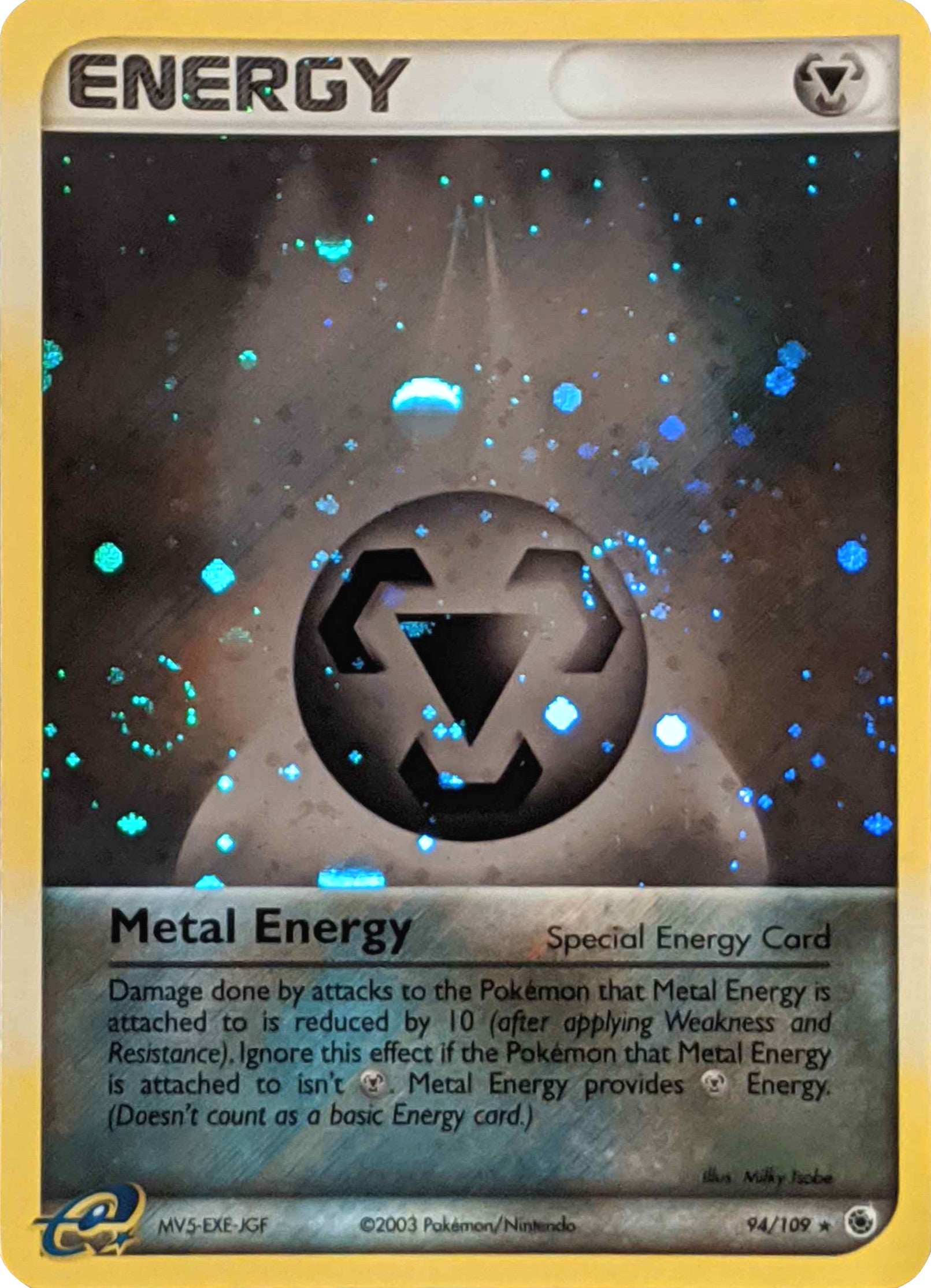 Metal Enery (94/109) (Cosmos Holo) [EX: Ruby & Sapphire] | Chromatic Games