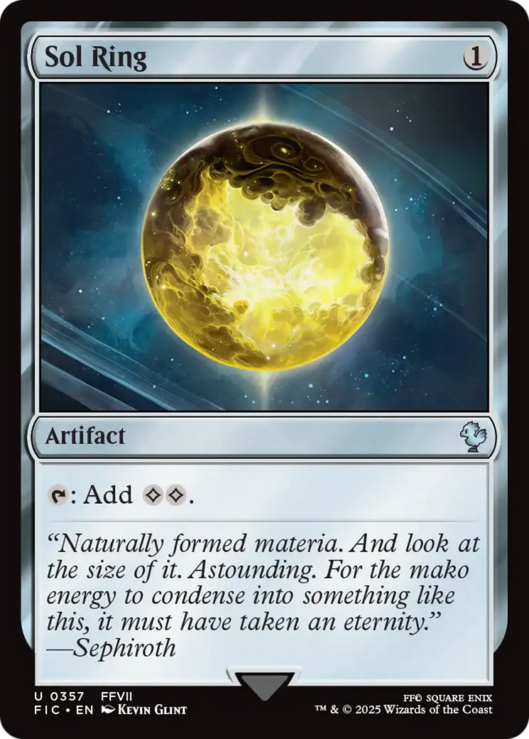 Sol Ring (0357) [FINAL FANTASY Commander] | Chromatic Games